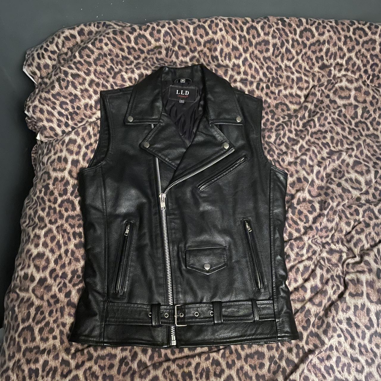 Gilet Moto Uomo Gilet Moto Custom In Vera Pelle A-Pro Modello Wild Vendita Online Gilet Pelle