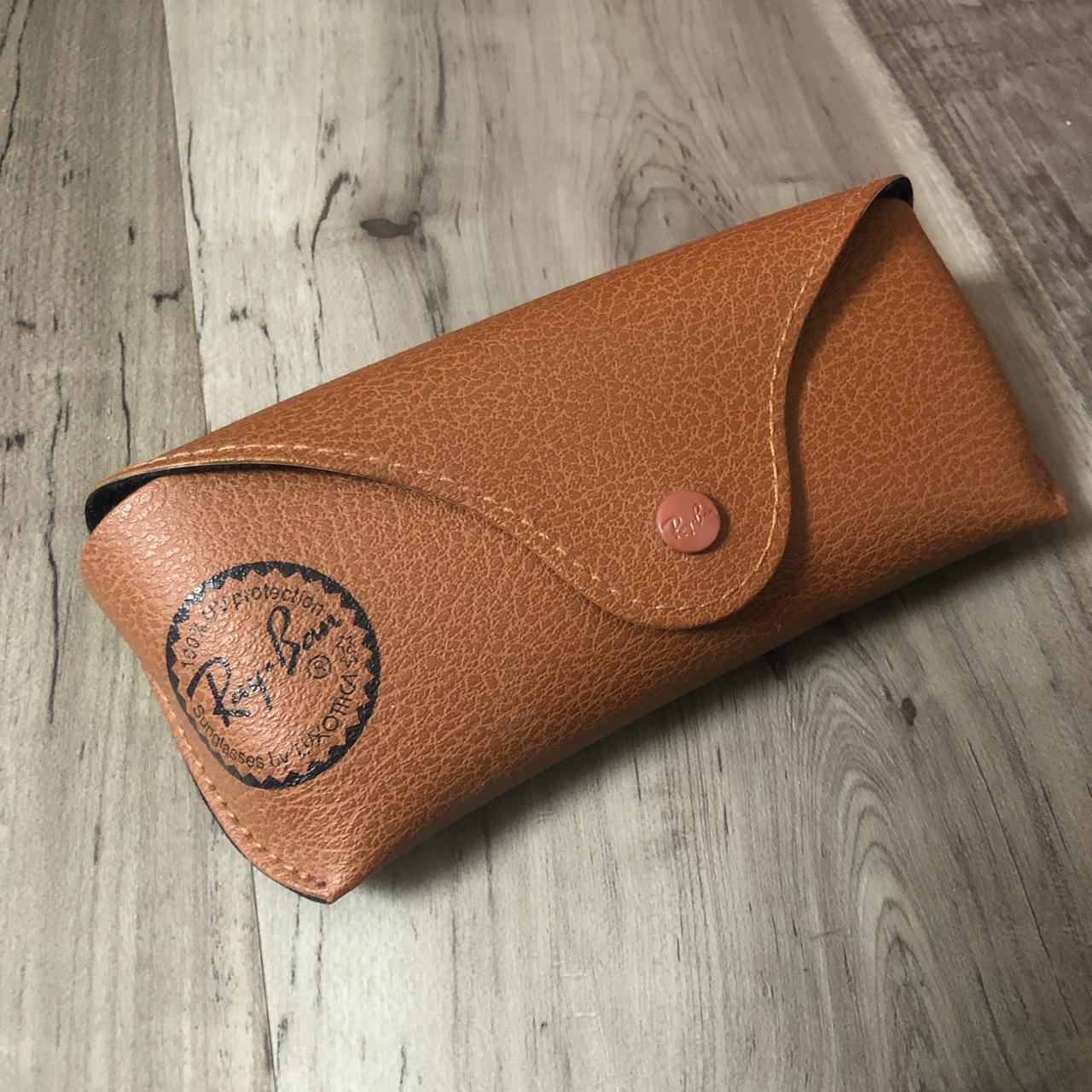 Ray-Ban Women's Tan and Brown Accessory | Depop