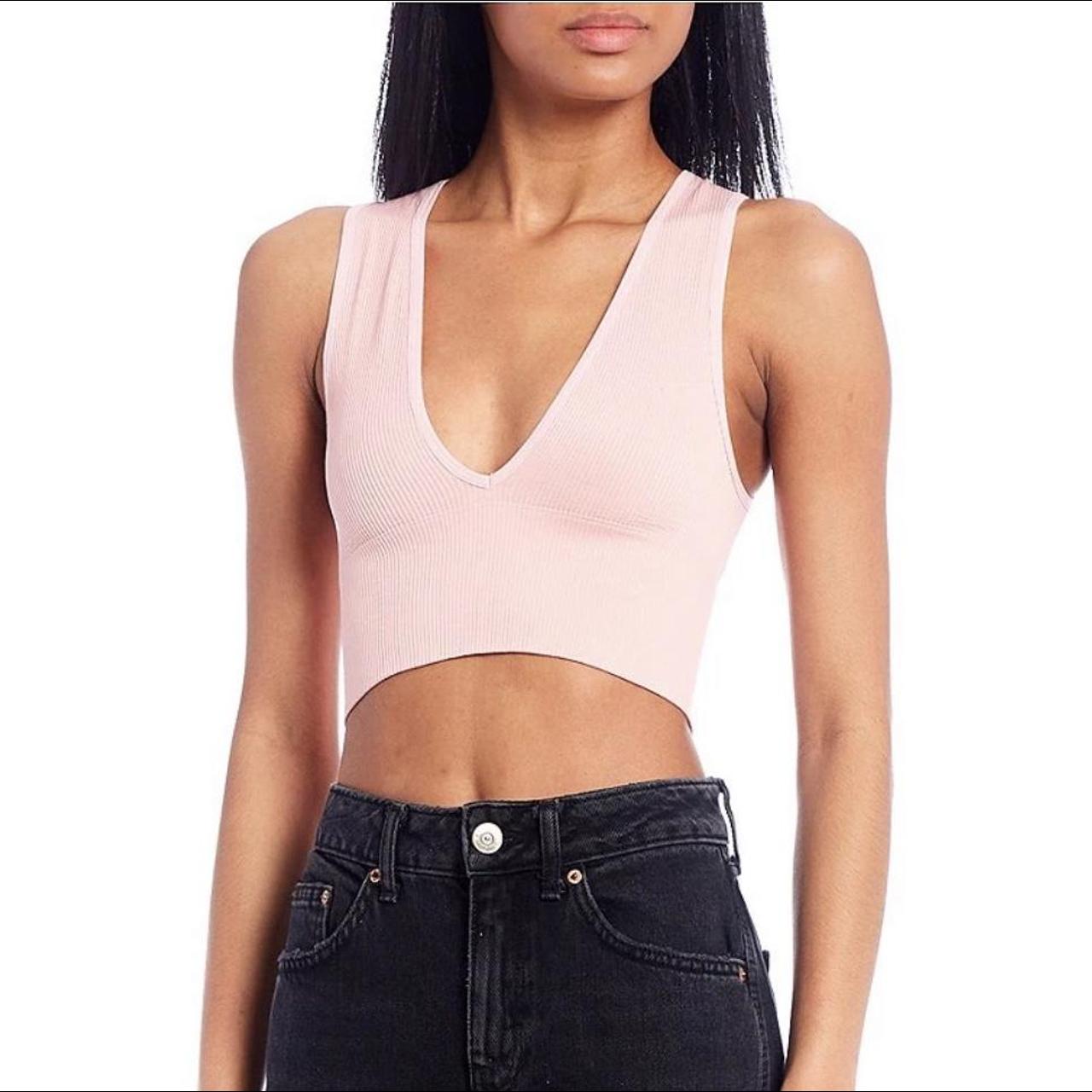 Josie V-Neck Cropped Tank Top