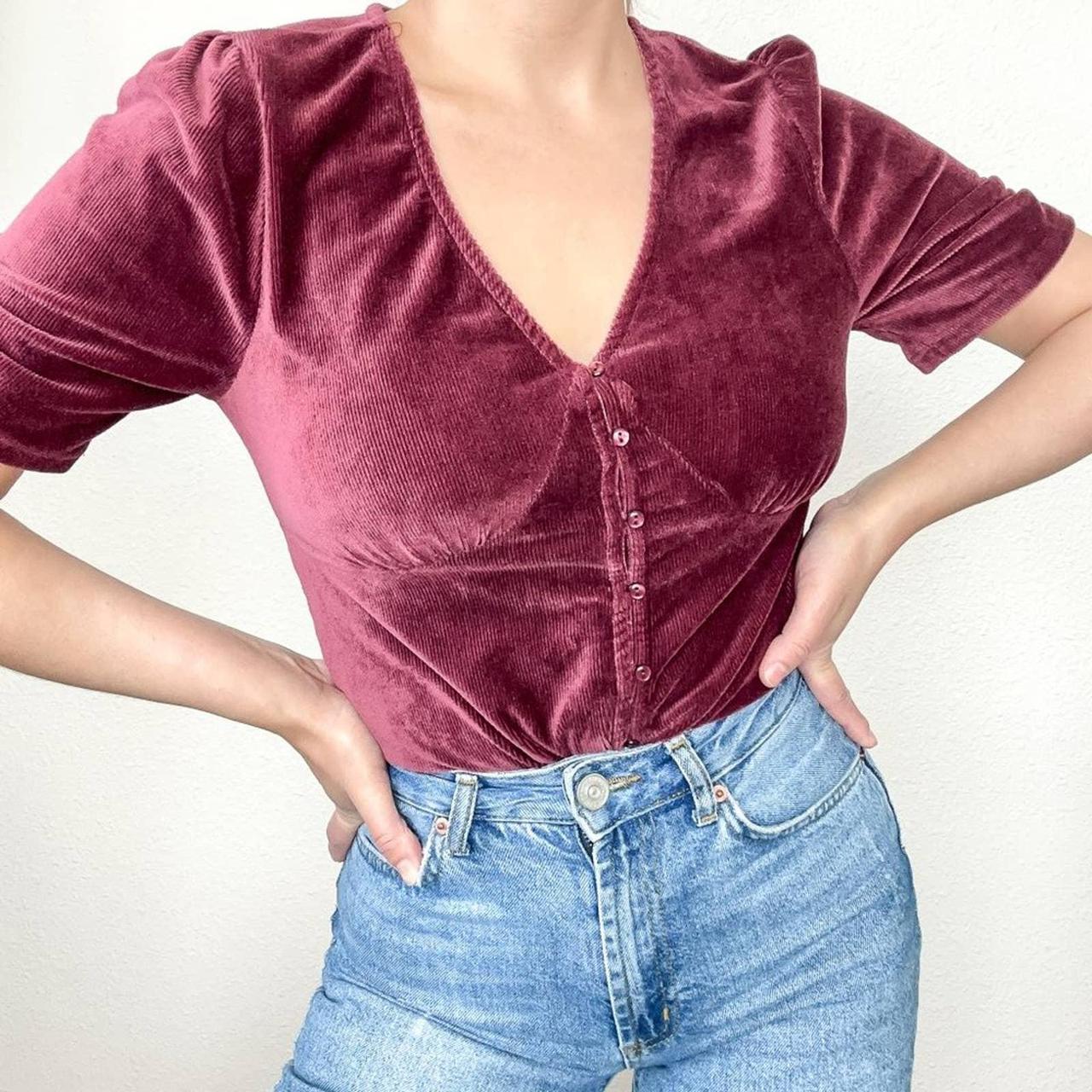 新シーズンアイテム AMERI DENIM POOFY BLOUSE - トップス