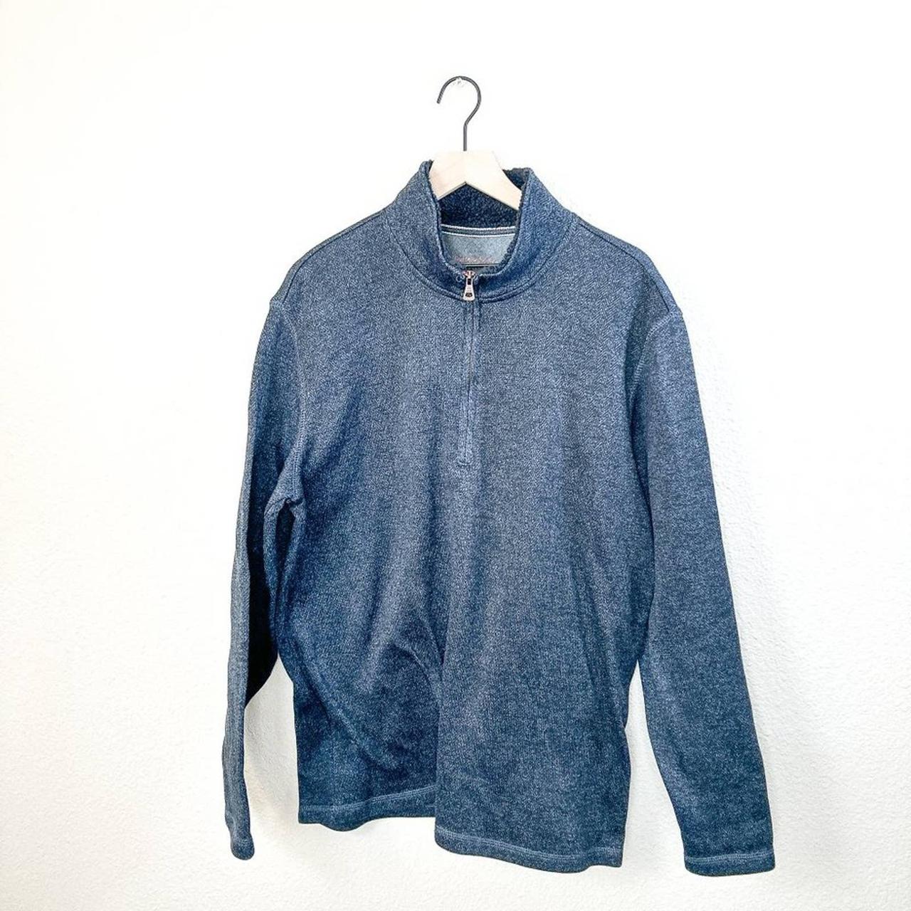 Weatherproof Vintage Quarter Zip Pullover Sweater in... - Depop
