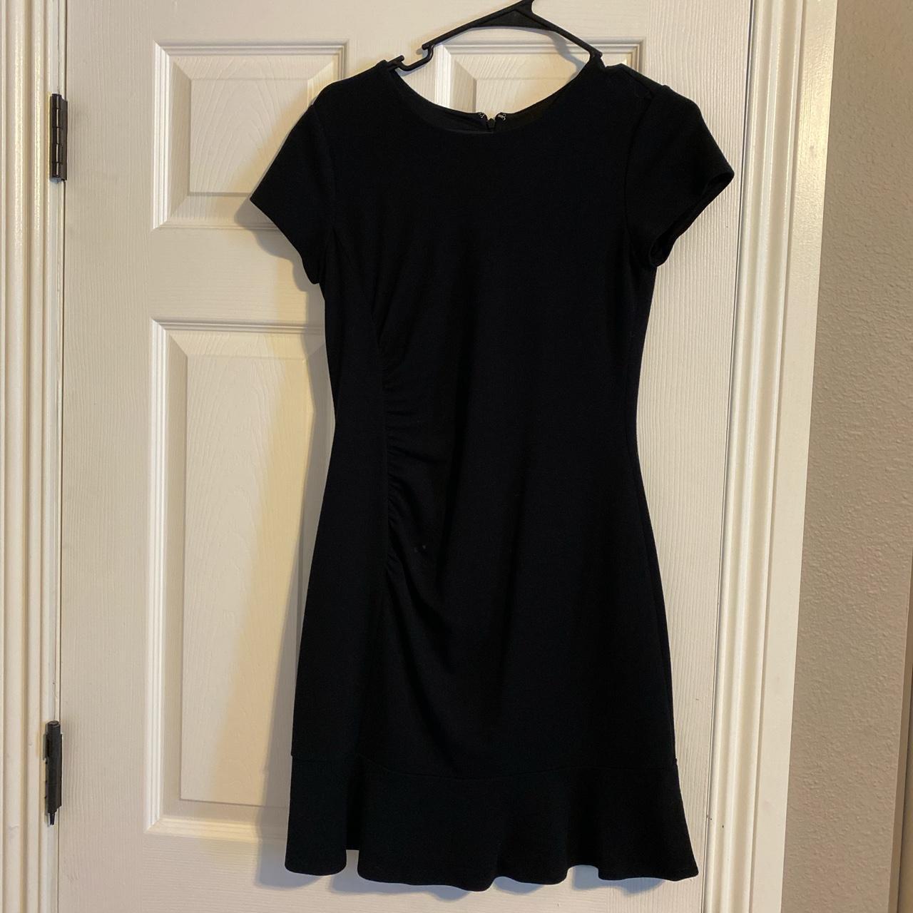 LOFT Women's Black Dress | Depop