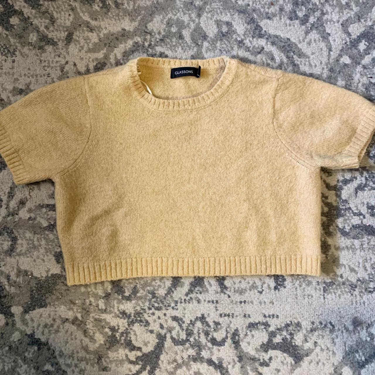 Glassons Women's Yellow Jumper | Depop