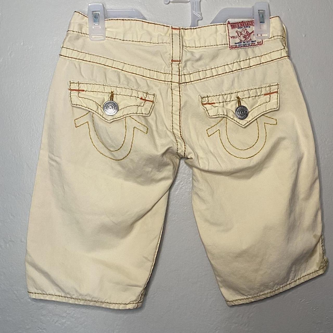 Yellow true hot sale religion shorts