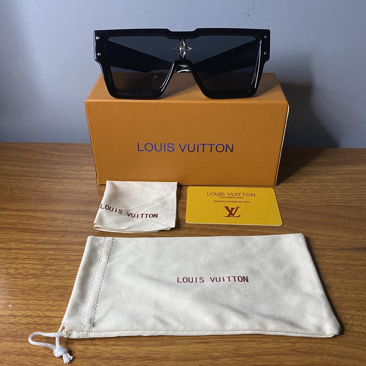 LV Cyclone Sunglasses Worn only once, almost brand - Depop