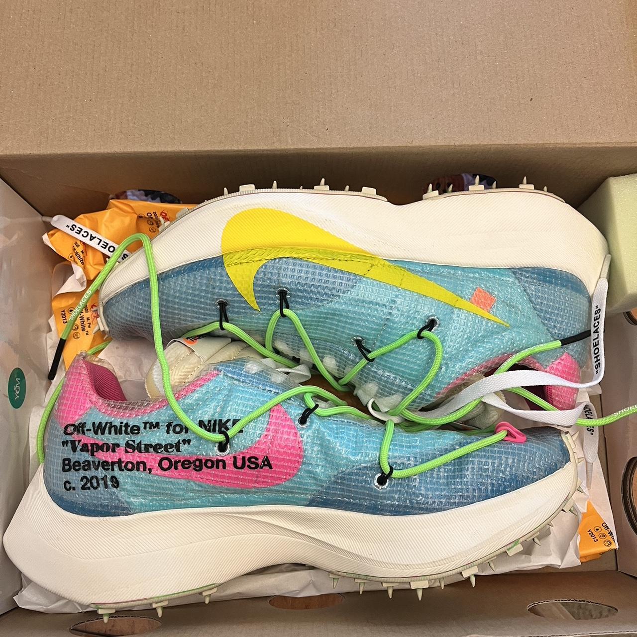 nike vapor street off white sizing