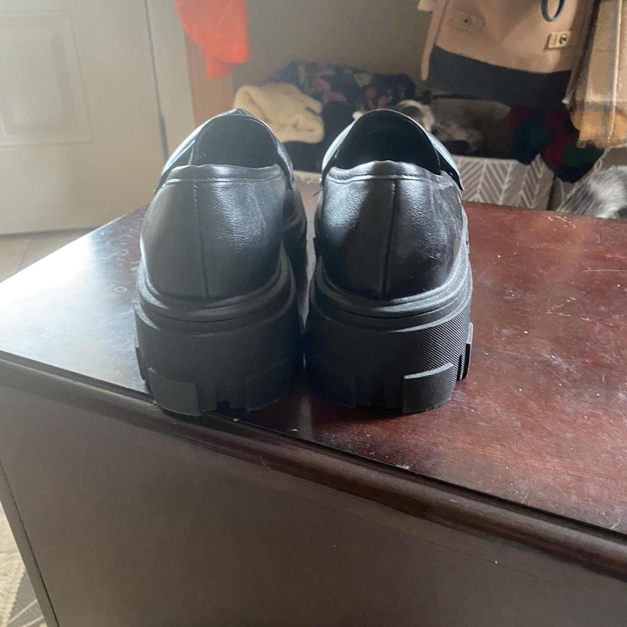 asos platform loafers