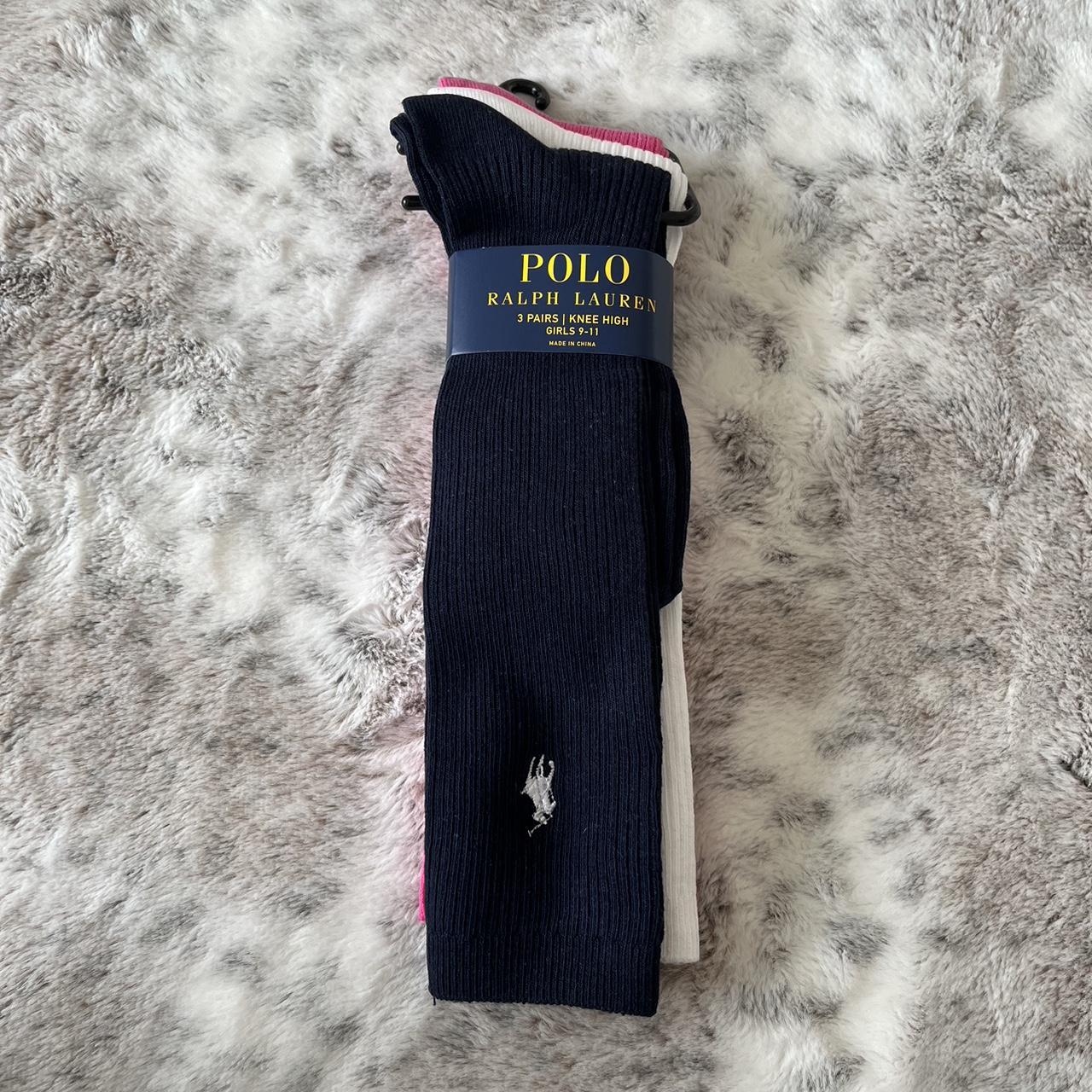 Polo Ralph Lauren Pink and Navy Accessory | Depop