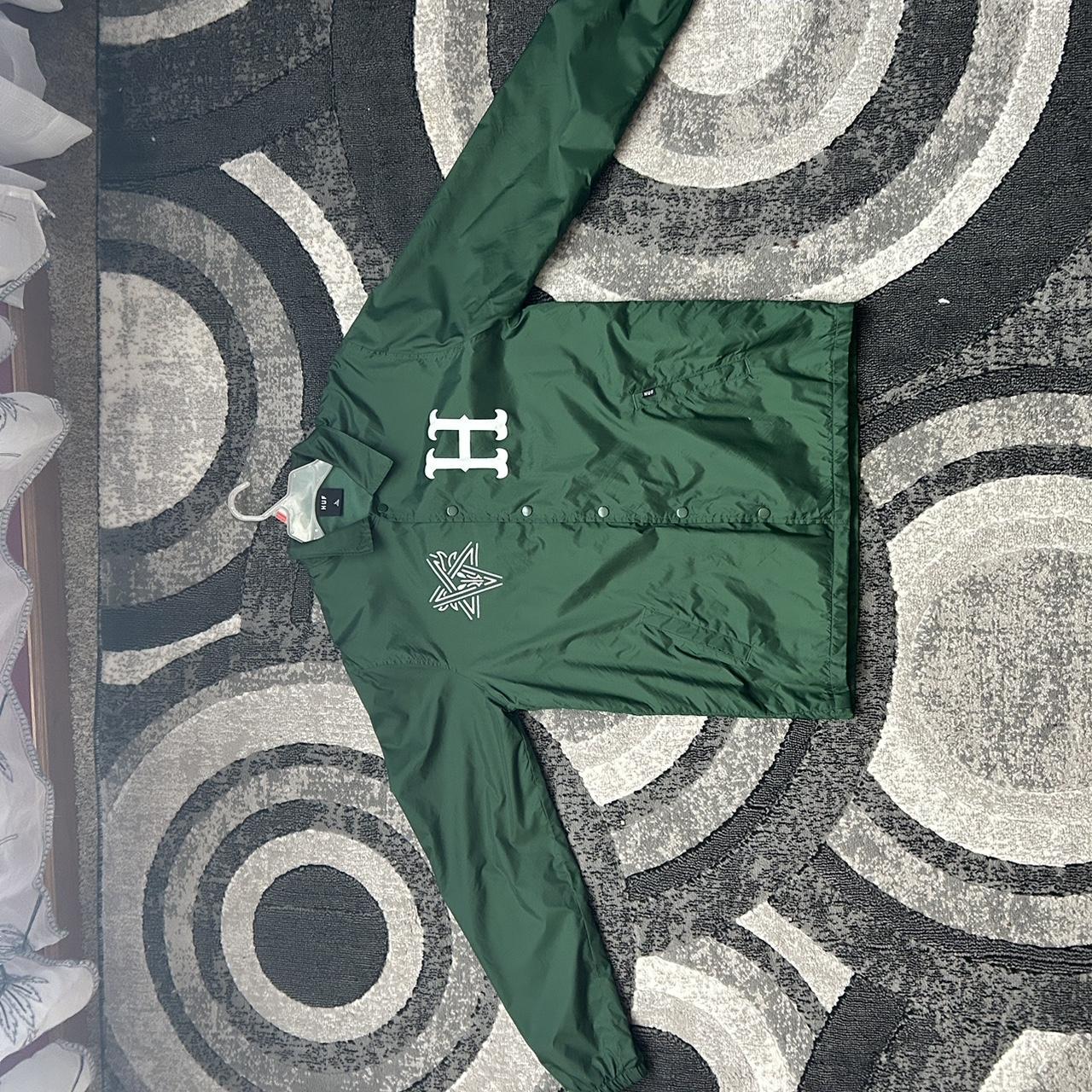 HUF Mens X Thrasher Split Coaches Jacket Depop