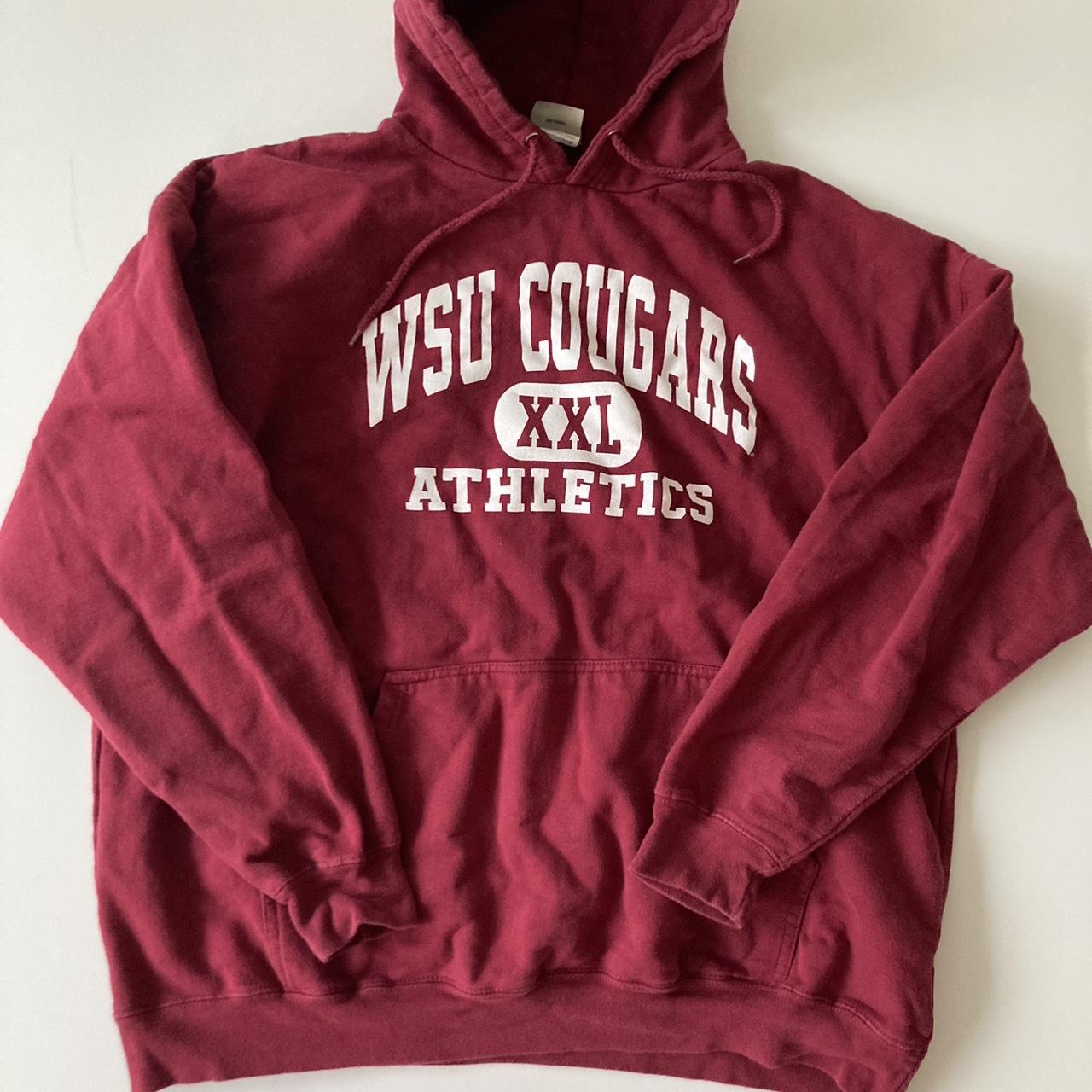 Vintage WSU hoodie no flaws Old Varsity Brand - Depop