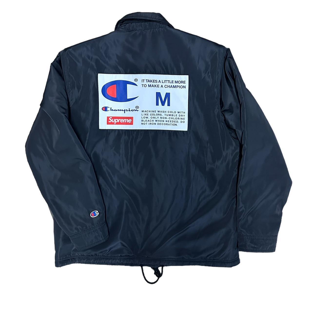 Supreme champion label store coaches jacket black