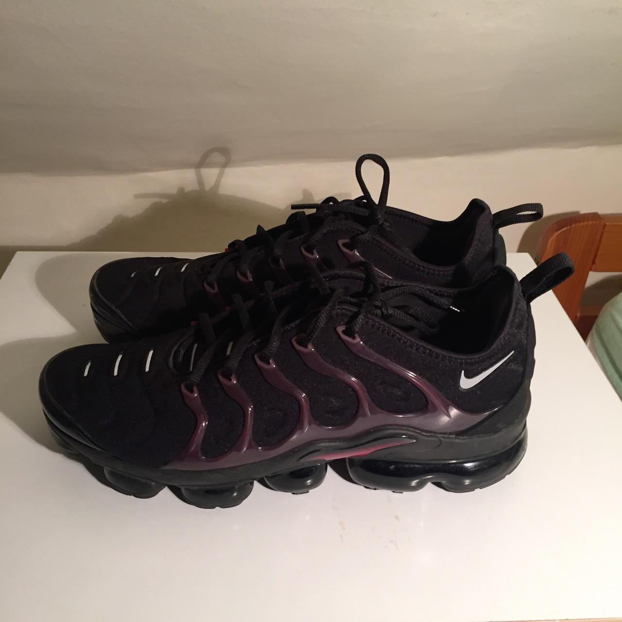 Nike Air VaporMax Plus Size 10.5 US Colorway Black. Depop