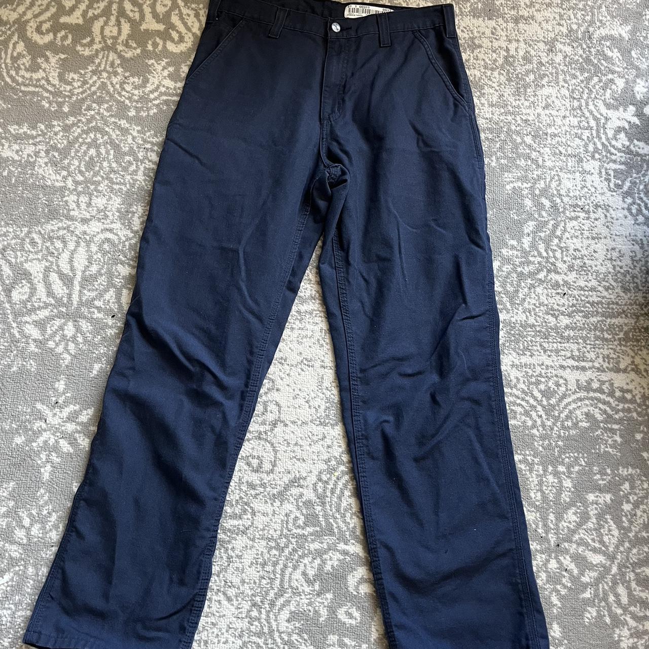 Navy Blue Carhartt Pants Great condition; worn a few... - Depop