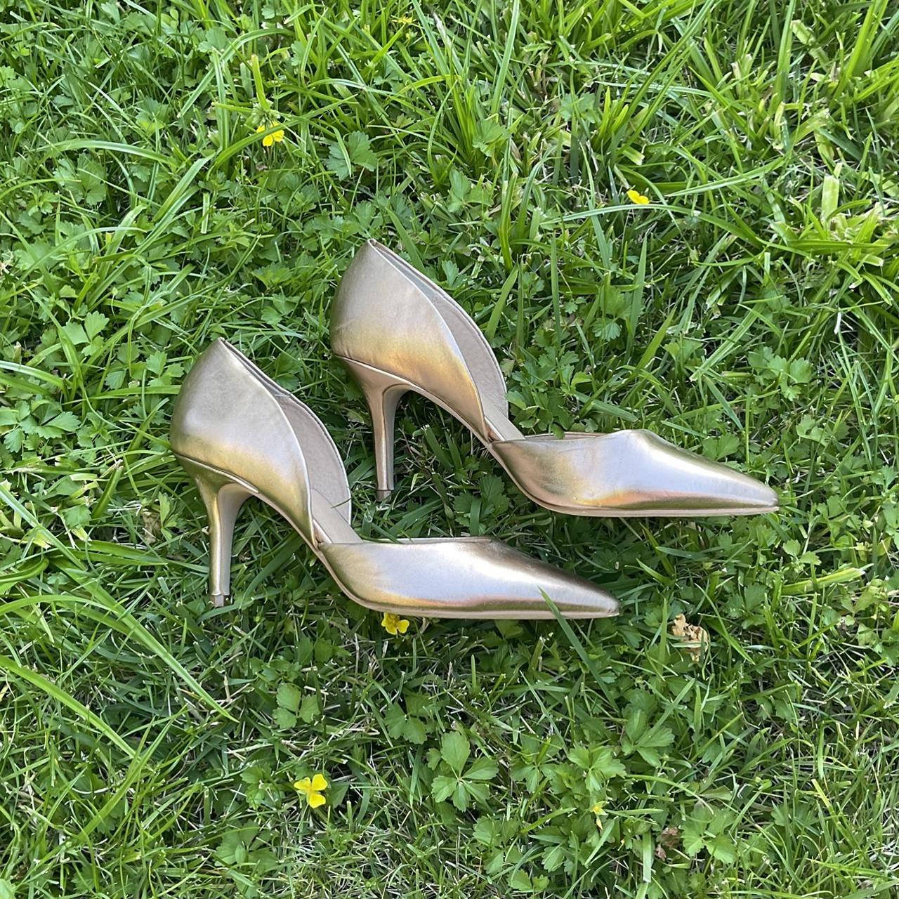 Steve madden rose gold pumps fashion