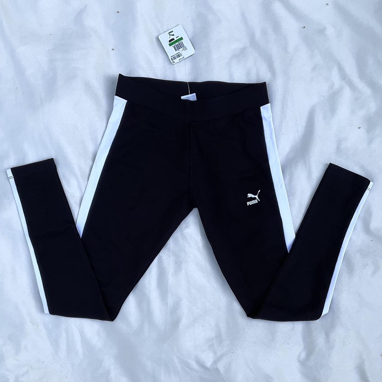 Brand New Black and White Puma Leggings Size