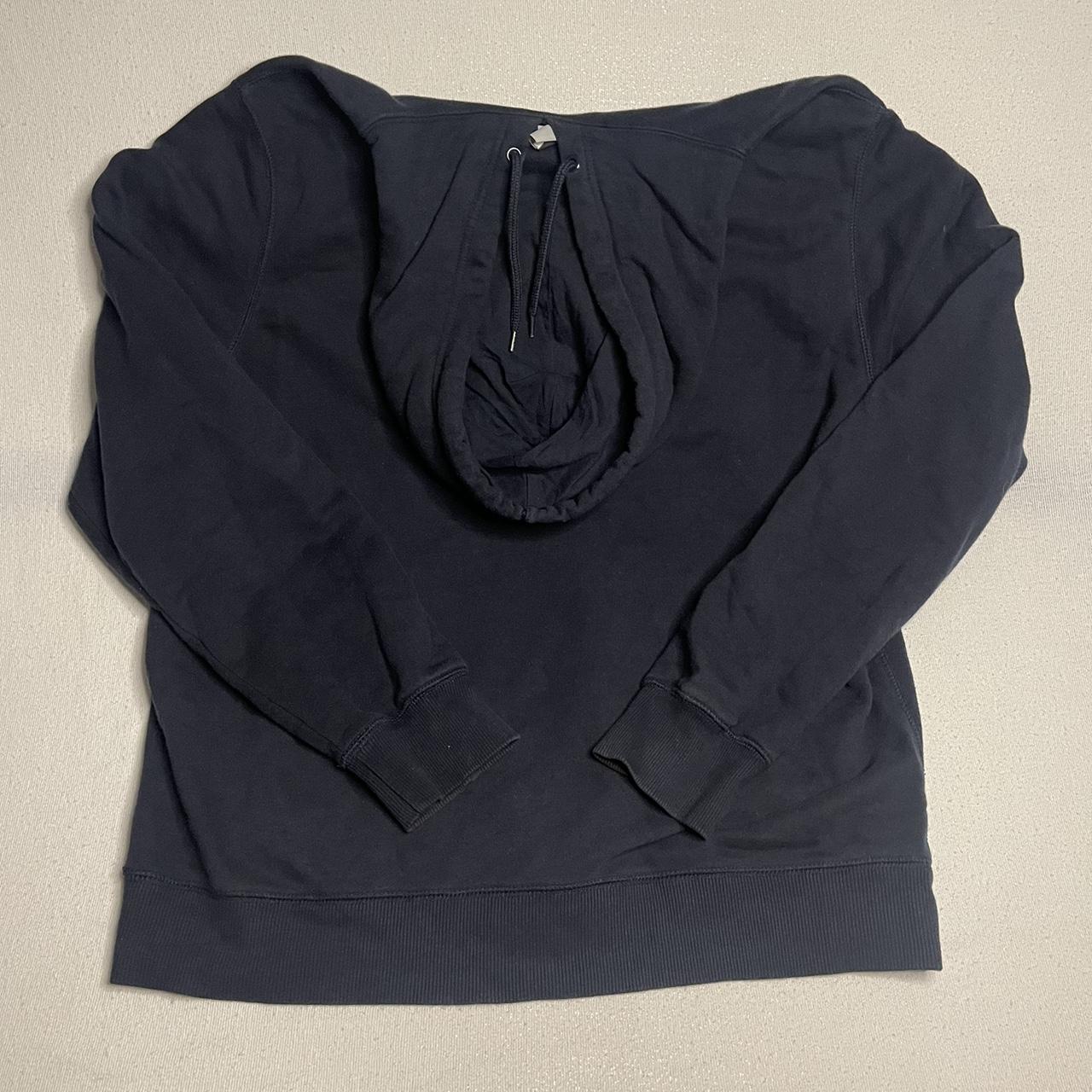 mens nike hoodie black and white