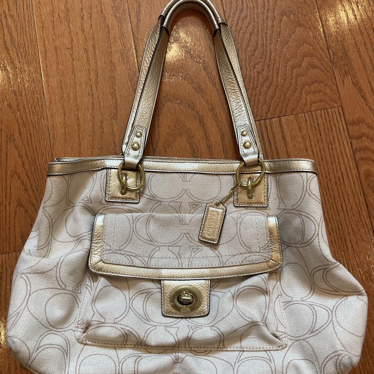 Coach retailer Signature Penelope Shopper Tote