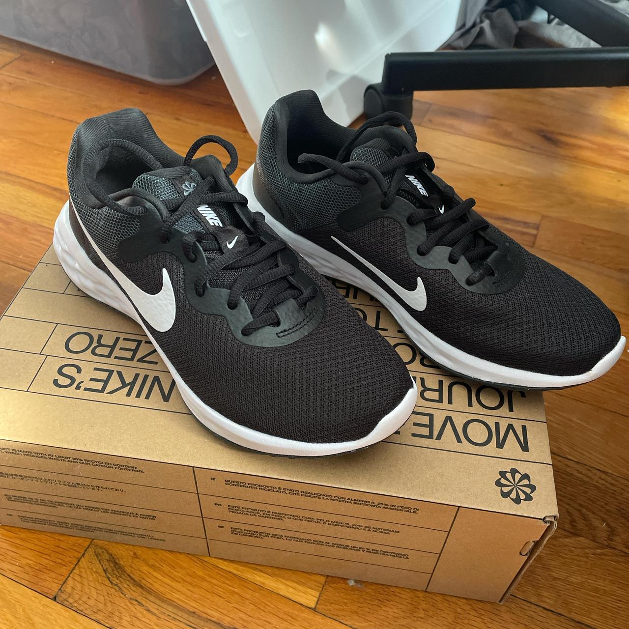 Nike Women's Sneakers - Black/White - US 7.5 – W … - image 2