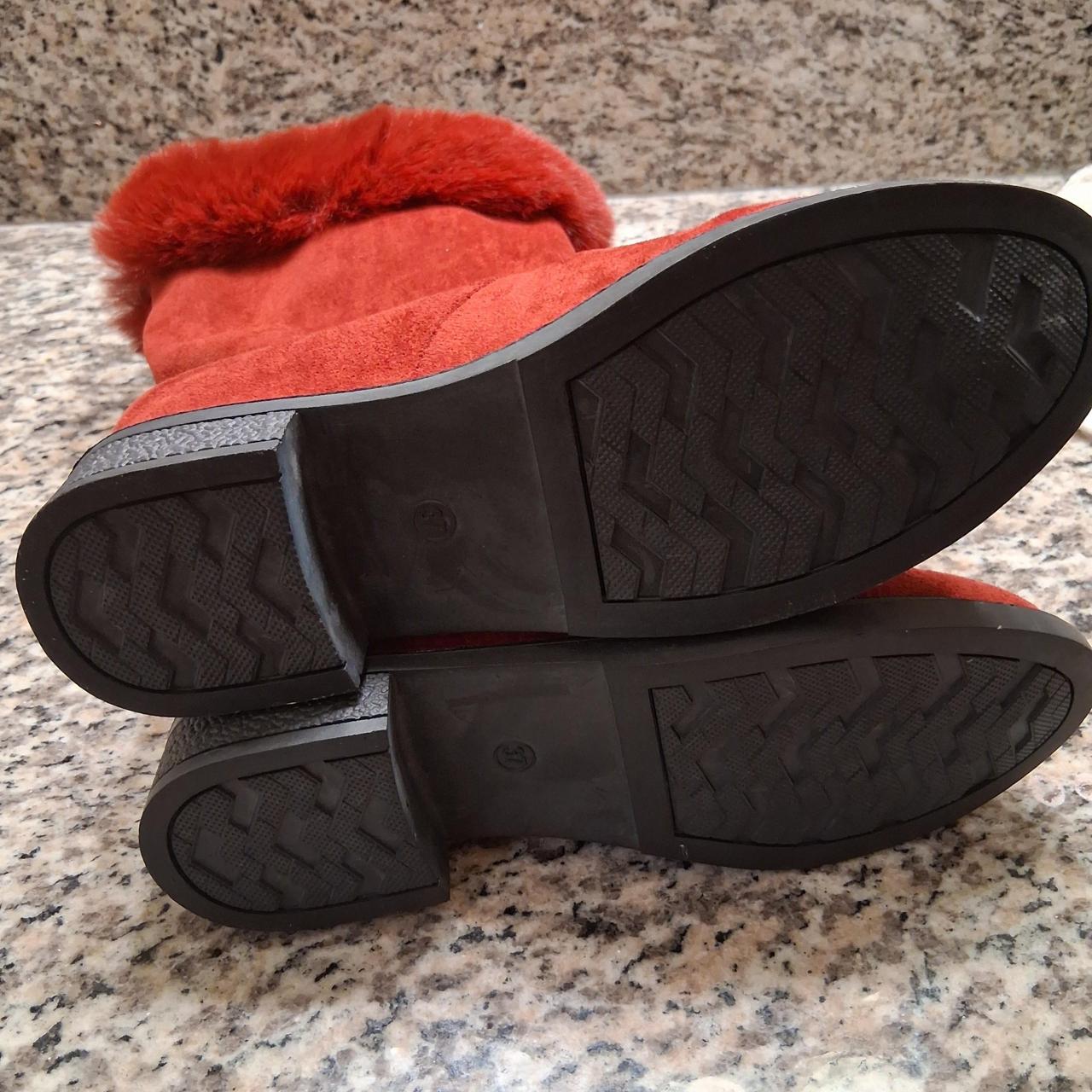 Source Unknown Women's Boots - Red/Orange - US 9.… - image 3