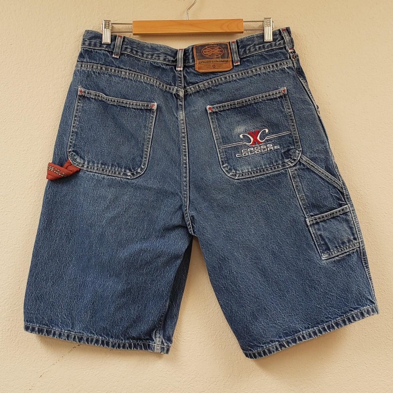 Vintage Cross Colours jorts. Carpenter... - Depop