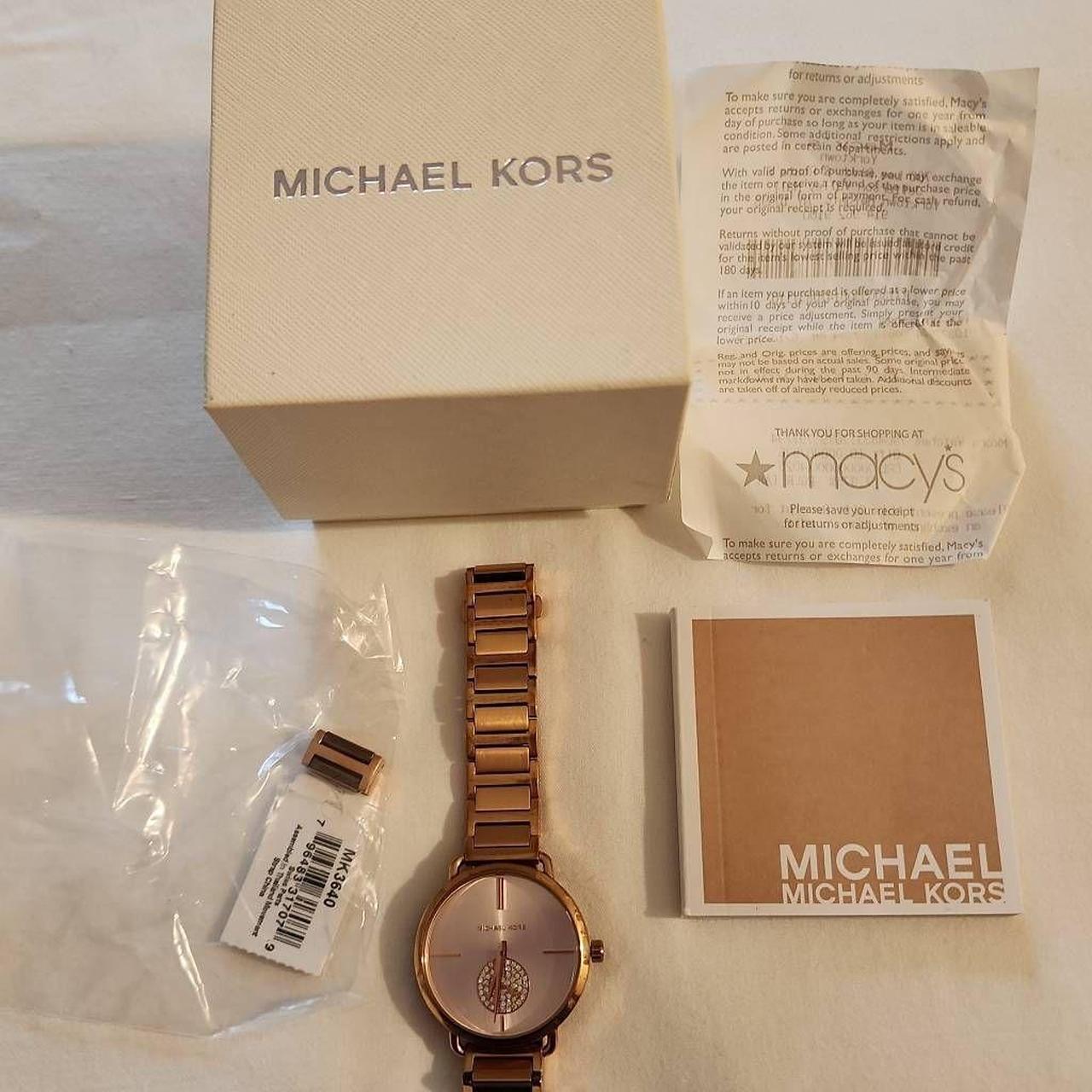 Michael kors watch 2024 sale macy's