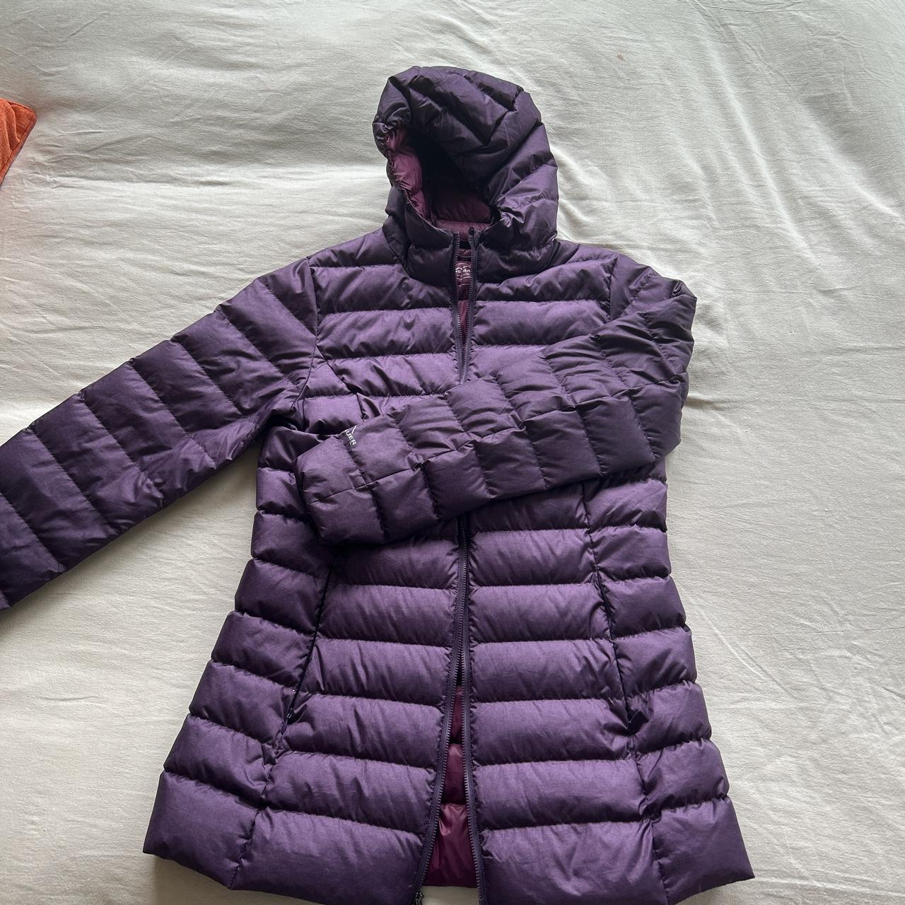 Eddie Bauer Women's Purple Coat | Depop