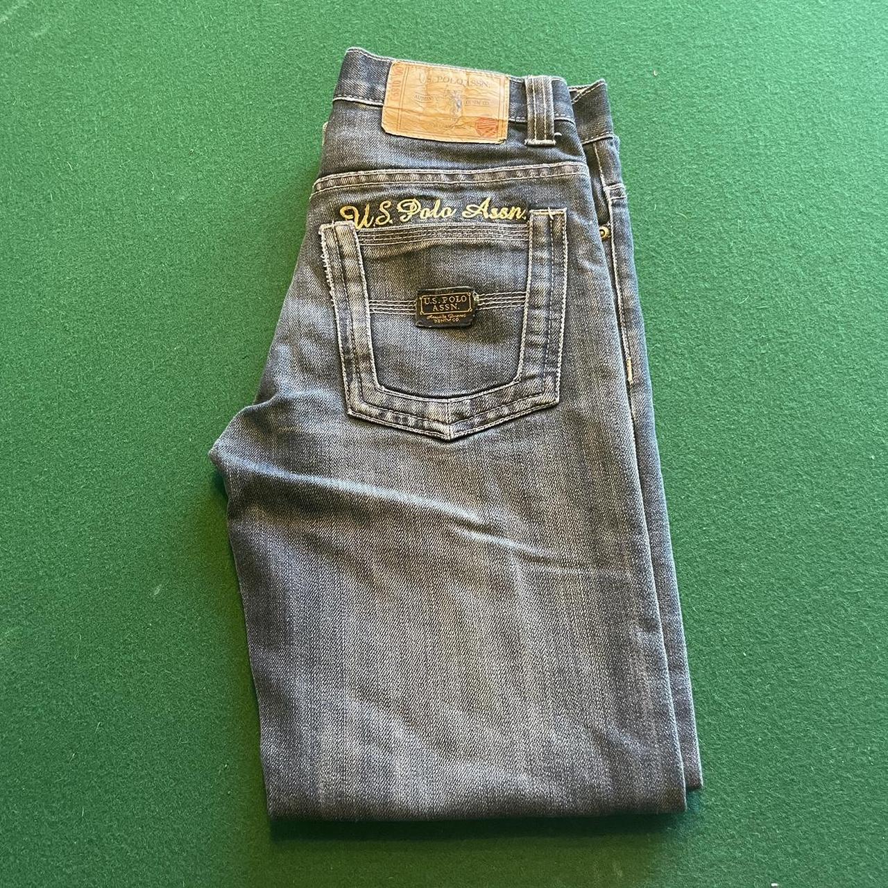 nice y2k polo assn. jeans • great condition,... - Depop
