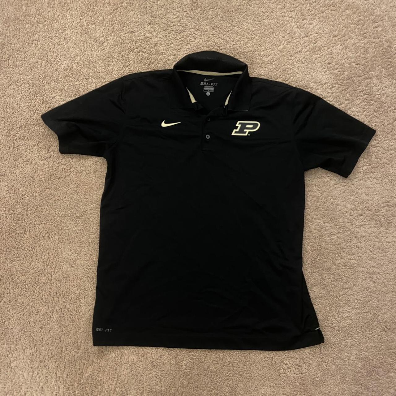 purdue nike polo