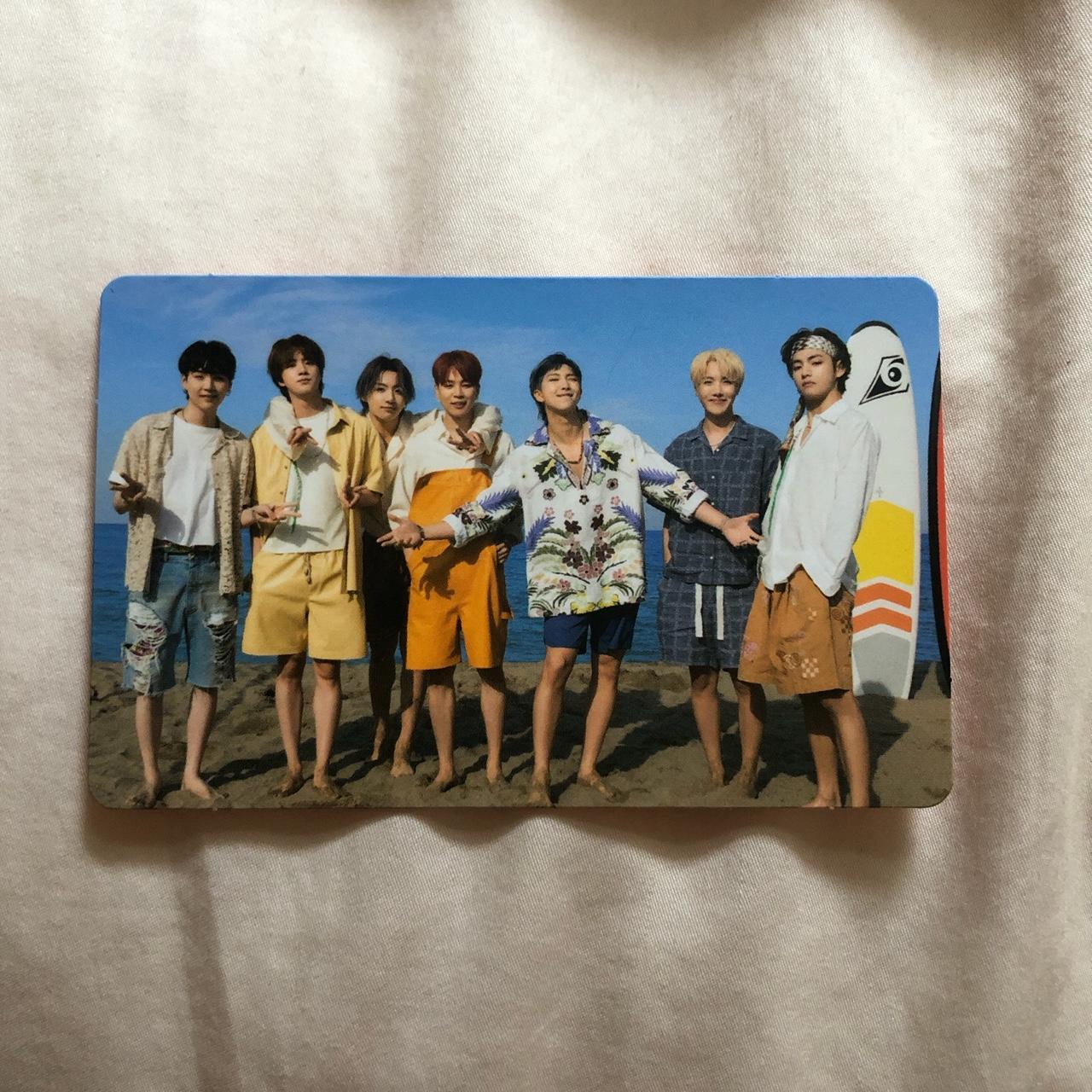 Bts Group Official Photocard Butter Version Peaches Depop 0077