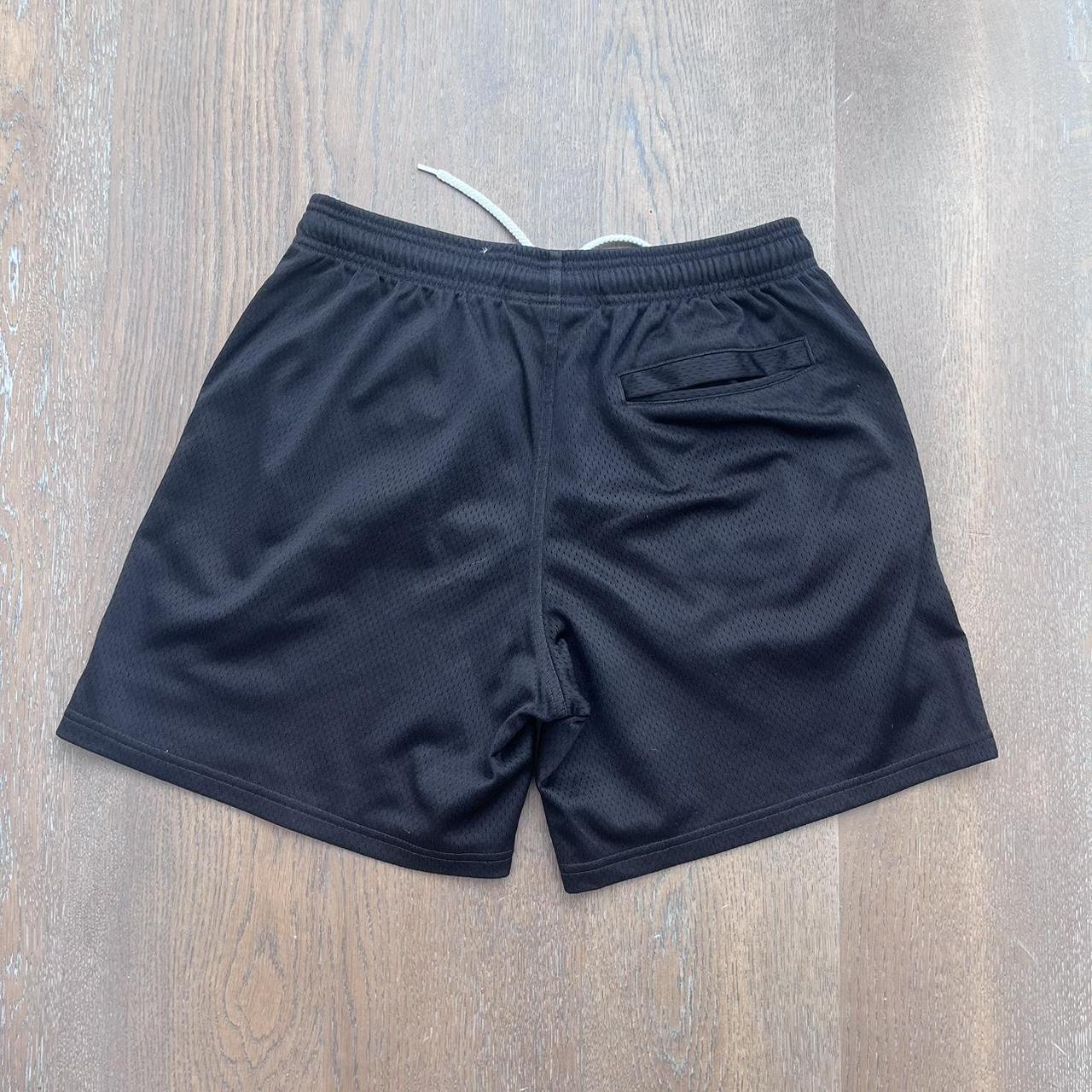 black stussy collegiate mesh shorts size - | Depop