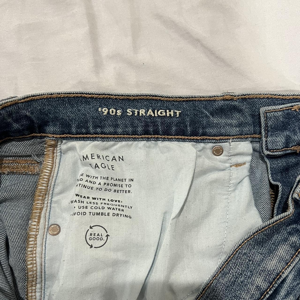 American eagle 90’s straight jeans - Depop