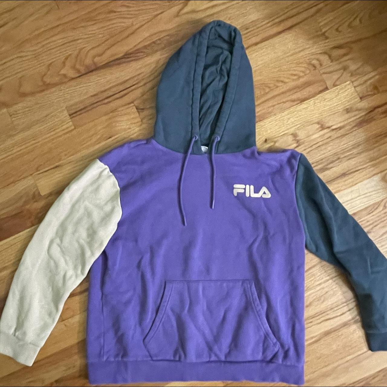 Fila colorblock clearance hoodie