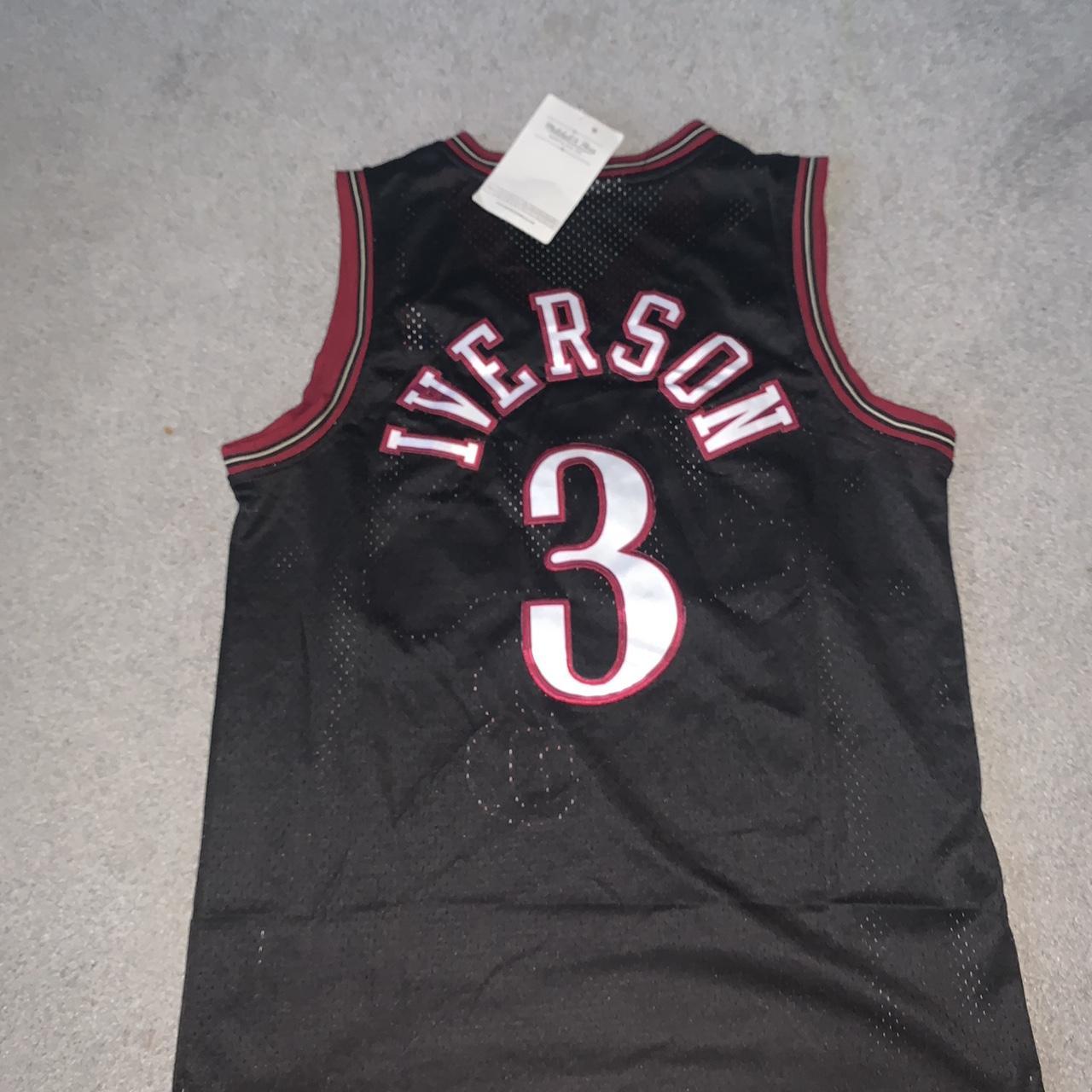 Allen Iverson Hardwood Classics NBA Jersey Men’s... - Depop