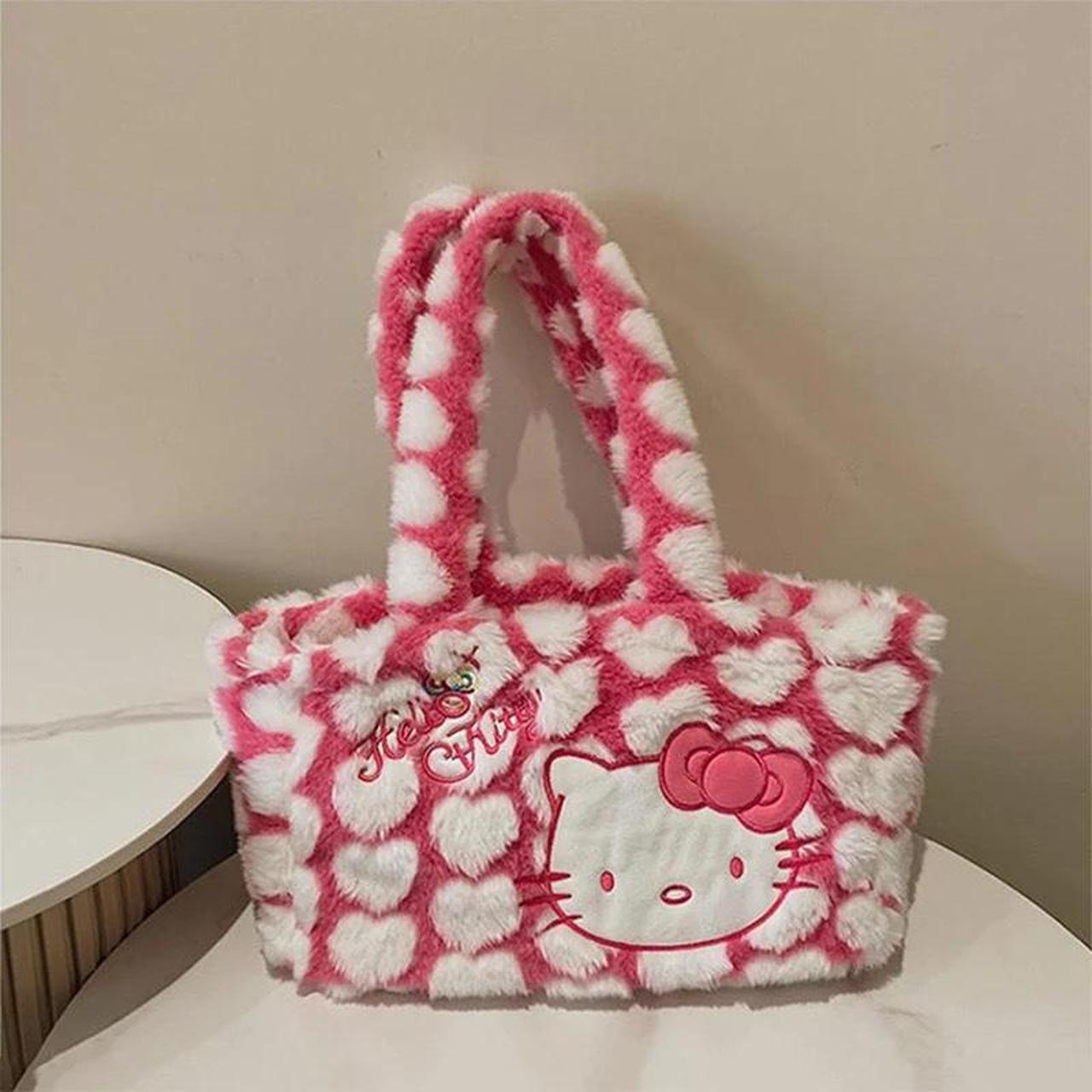 Plush Hello Kitty Purse 👛 #hellokitty... - Depop