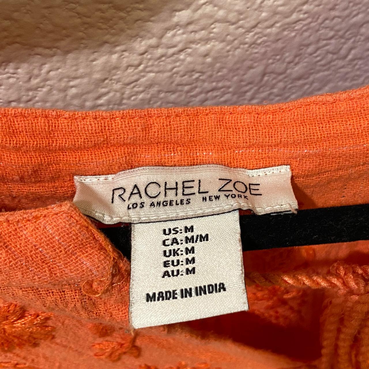Rachel Zoe Embroidered Bohemian Blouse with... - Depop