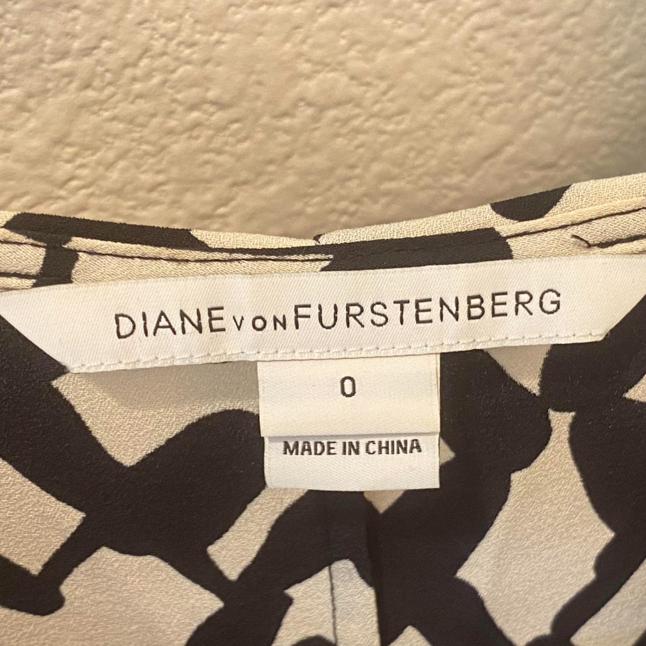 Diane Von Furstenberg Cowl Neck Dress Tagged a US... - Depop