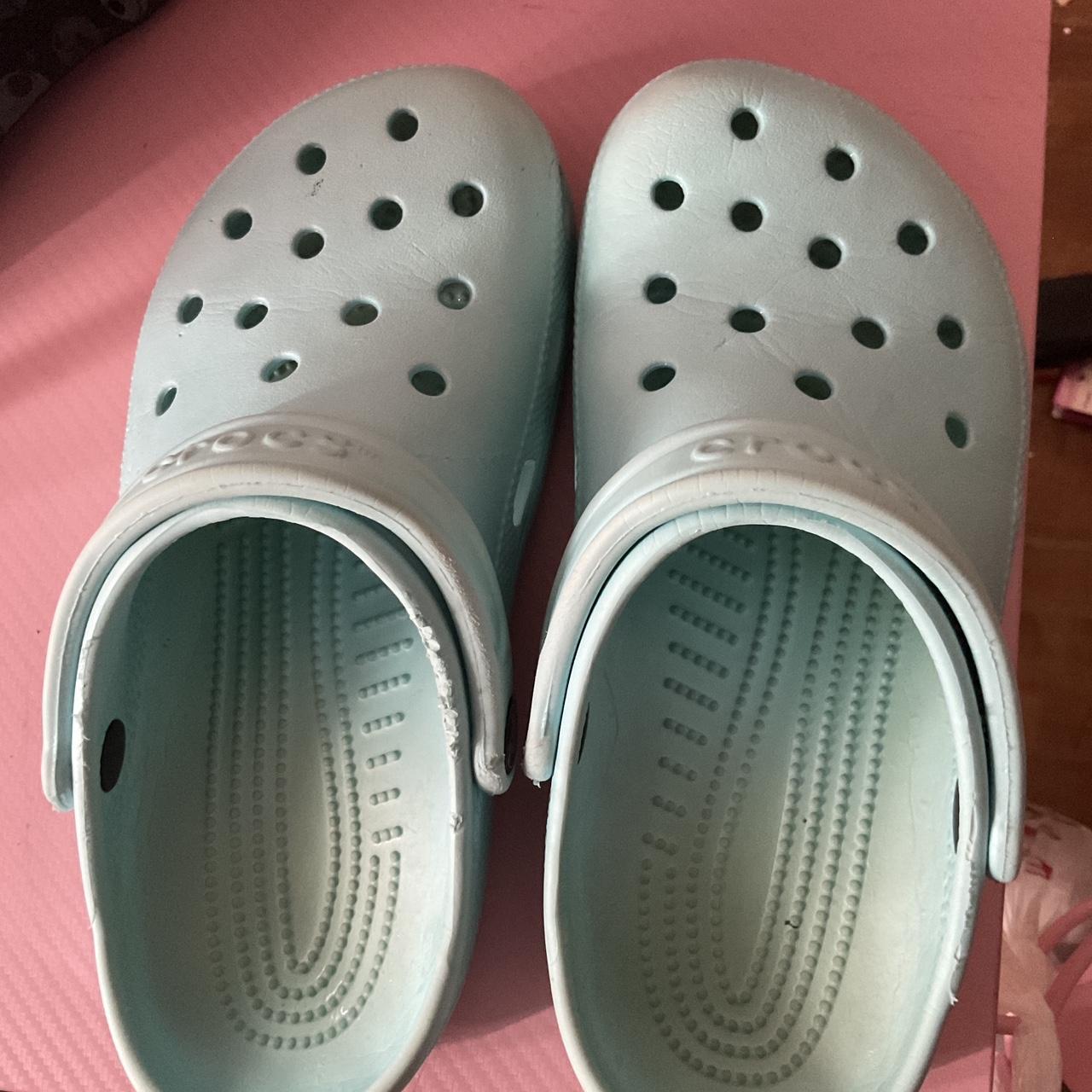 CROCS size J4 crocs y2k nike Depop