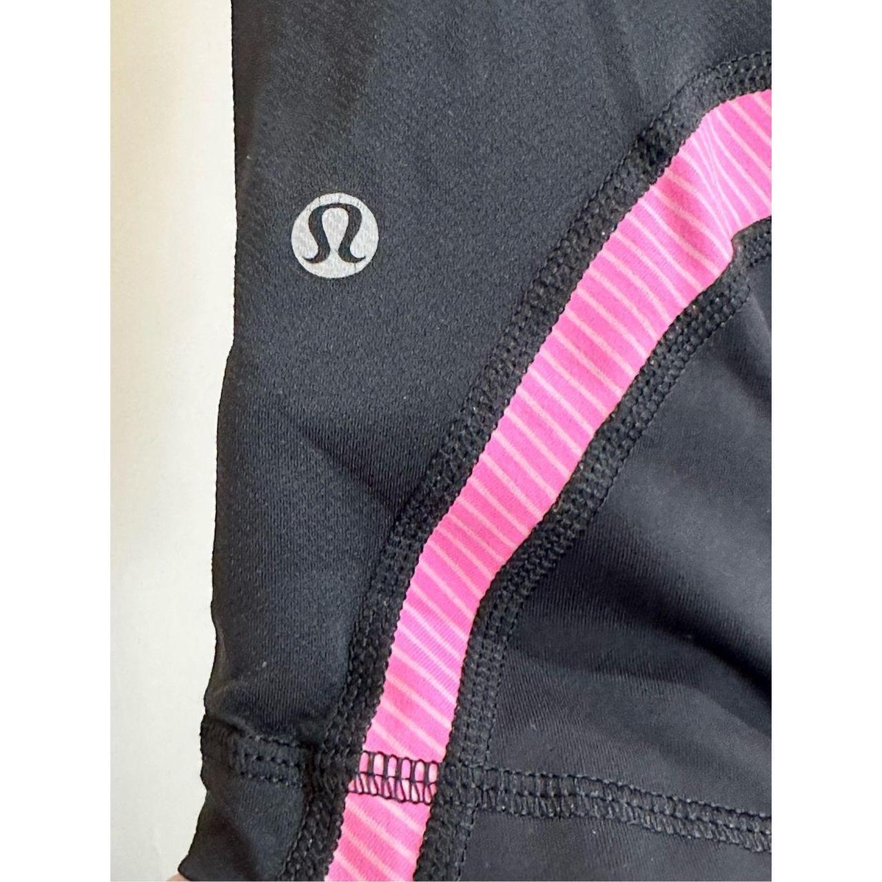 Lululemon black and pink black Size