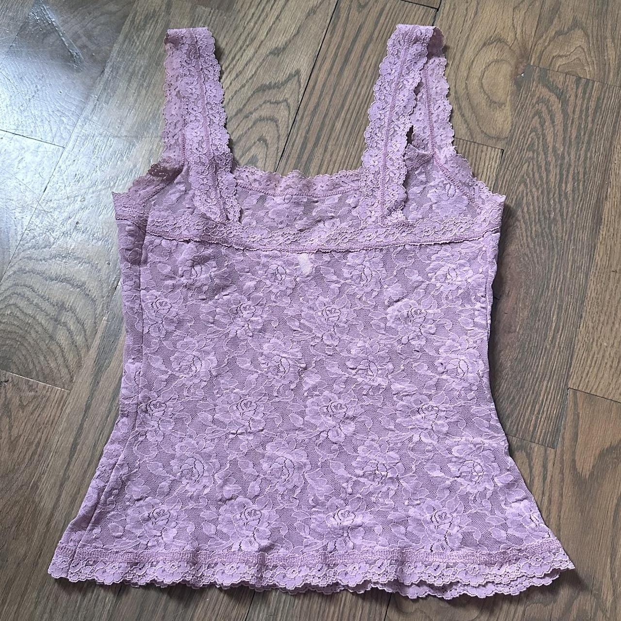 Hanky Panky Women's Pink Vest | Depop