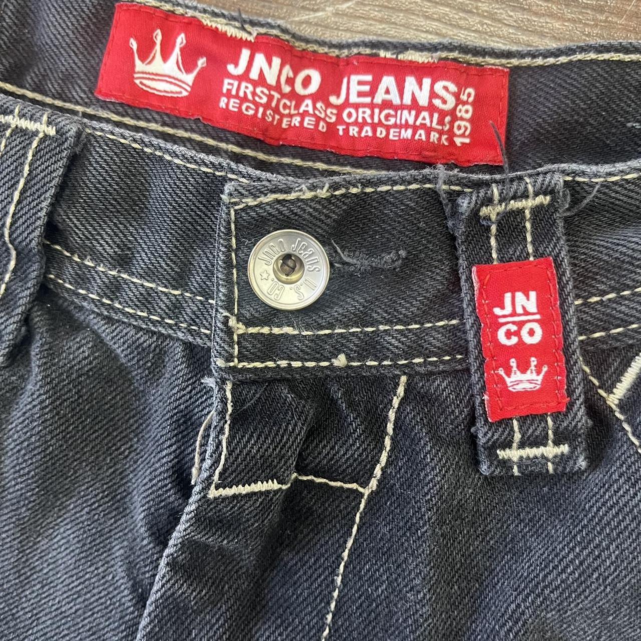 JNCO Women's Black Jeans | Depop