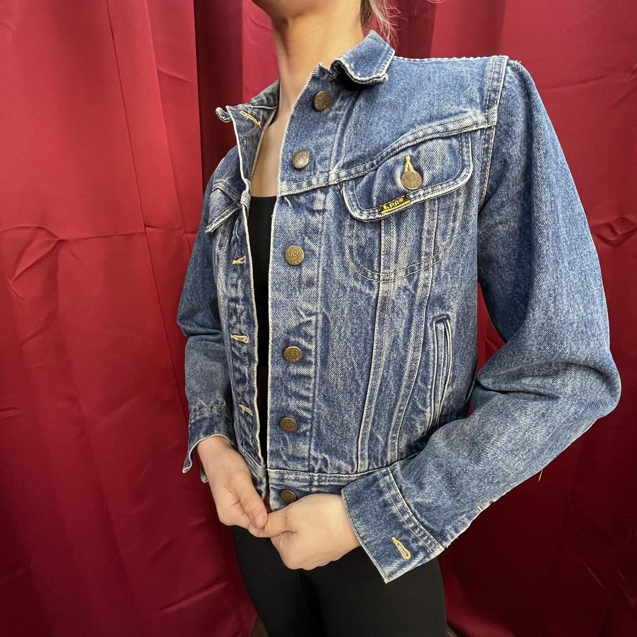 Lee Women's Blue Jacket | Depop