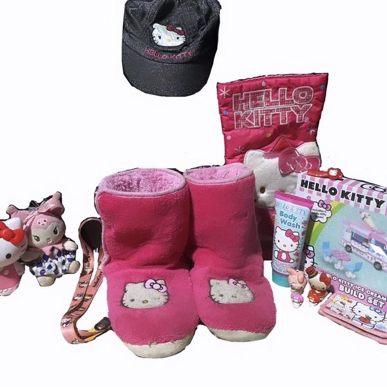 RARE HELLO KITTY FLUFFY BOOTS🎀 can buy all this... Depop
