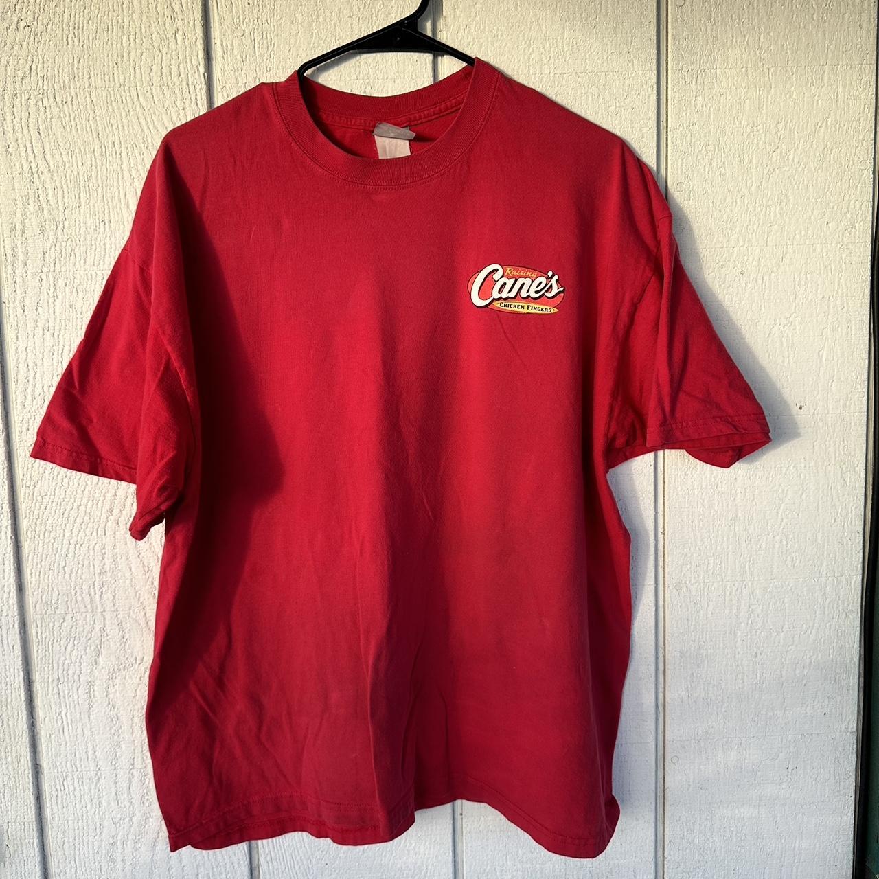 Canes raising chicken fingers shirt! Size- Large... - Depop