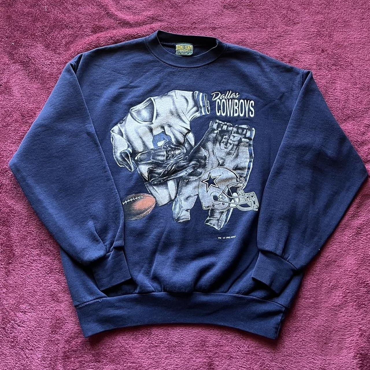 Vintage 1993 Dallas Cowboys sweatshirt Graphic is in - Depop