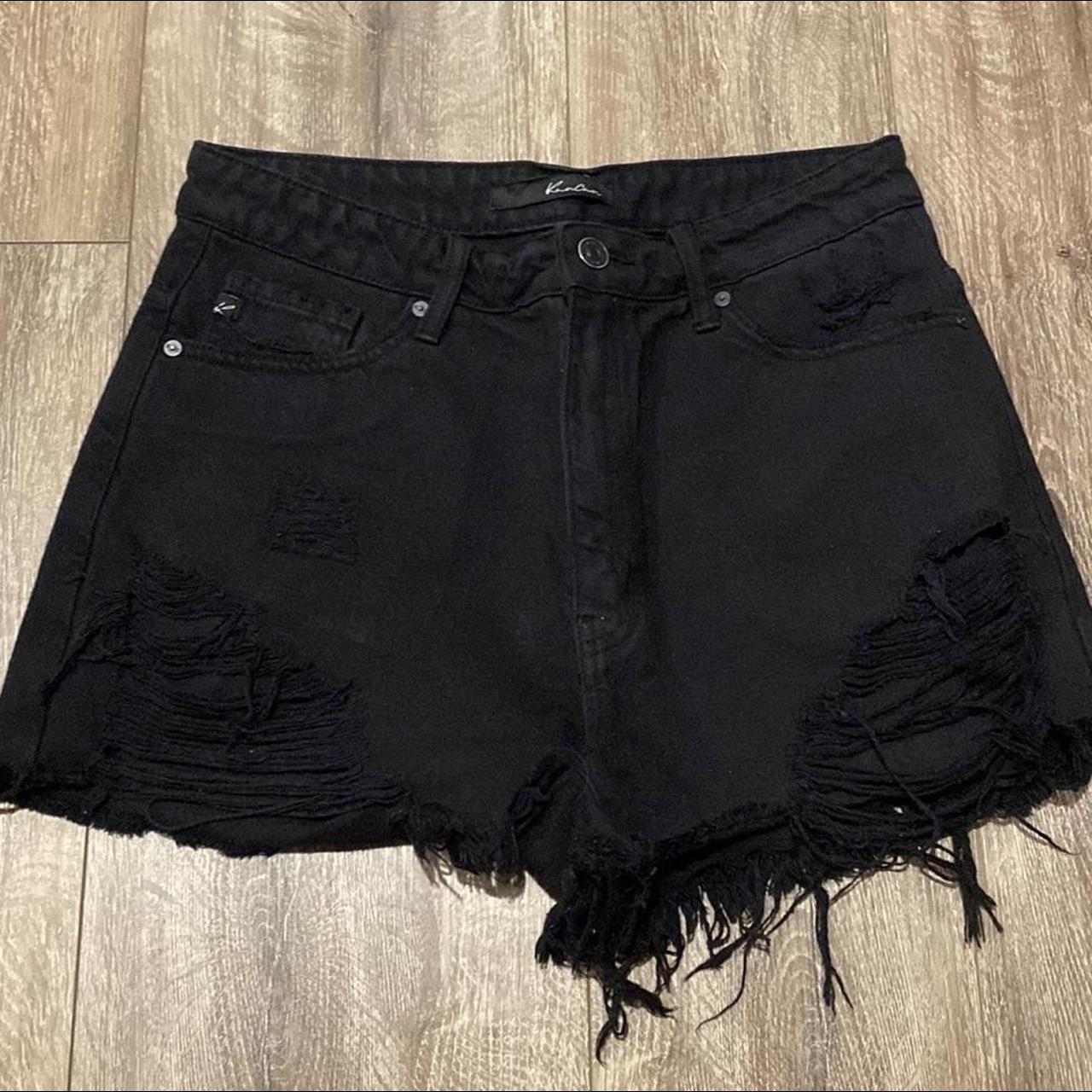 KanCan Women's Black Shorts | Depop