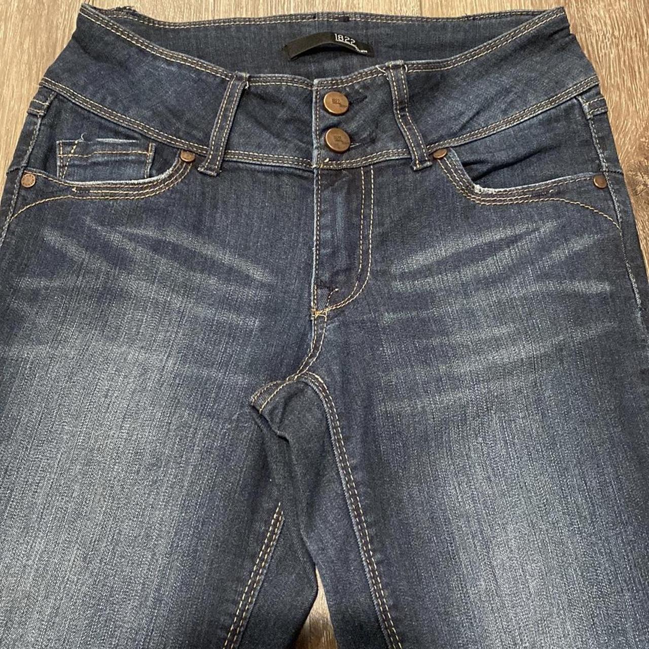 1822 Denim Women's Blue Jeans | Depop