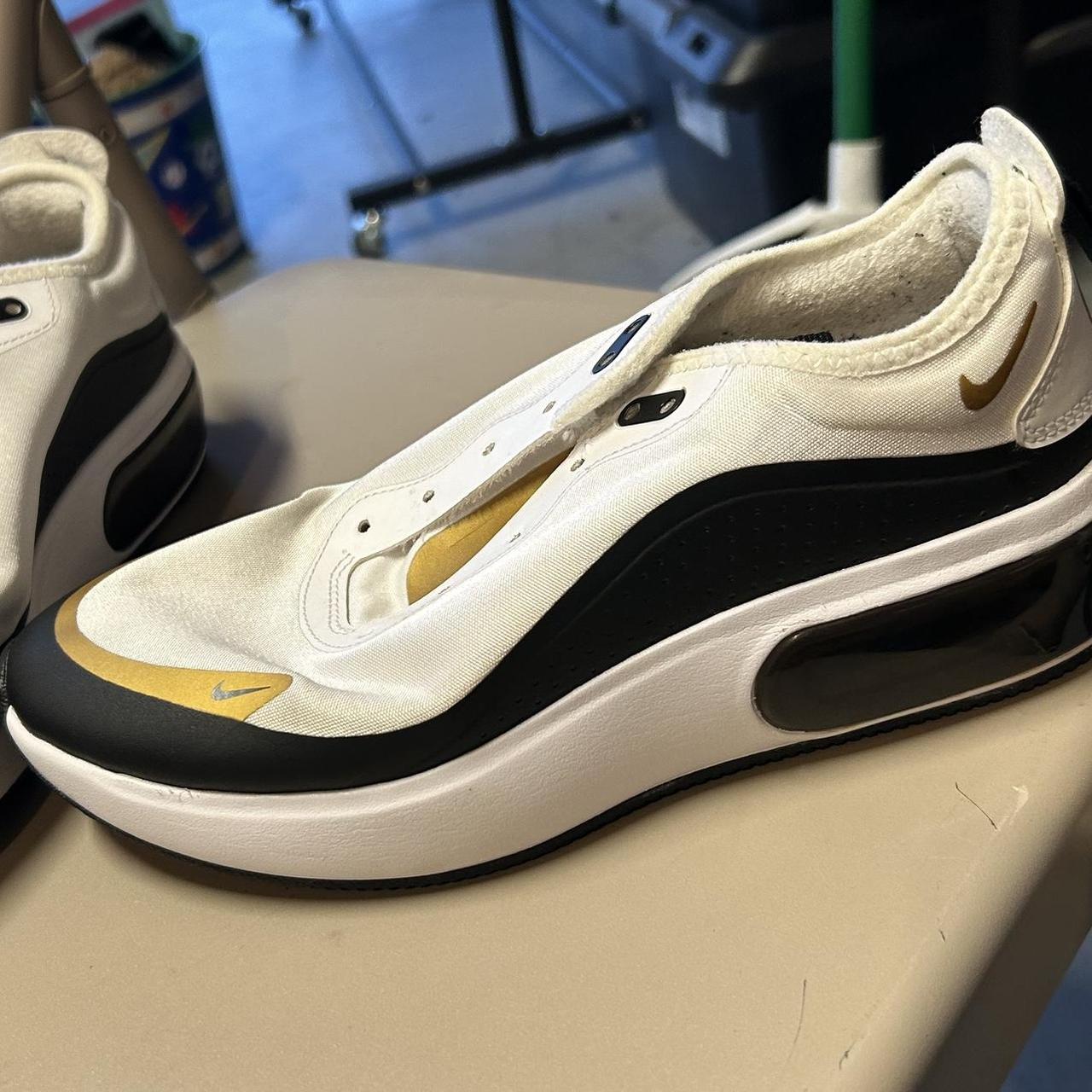 White black and gold air max dia trainers new arrivals