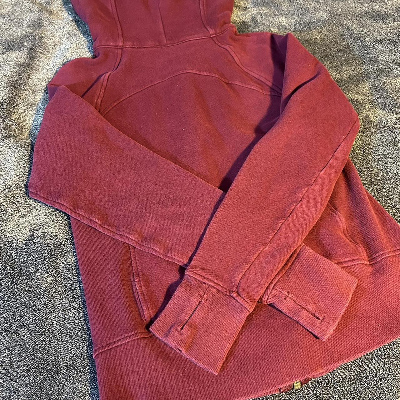 Lululemon scuba full-zip hoodie Size 6  - Depop