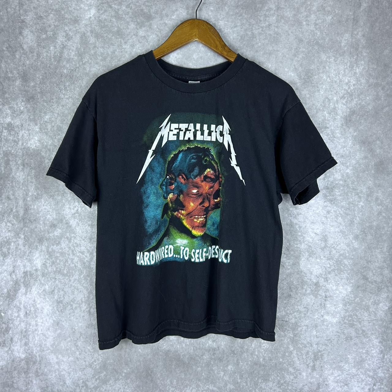 Vintage 90’s Metallica Wired to Self Destruct Tour... - Depop