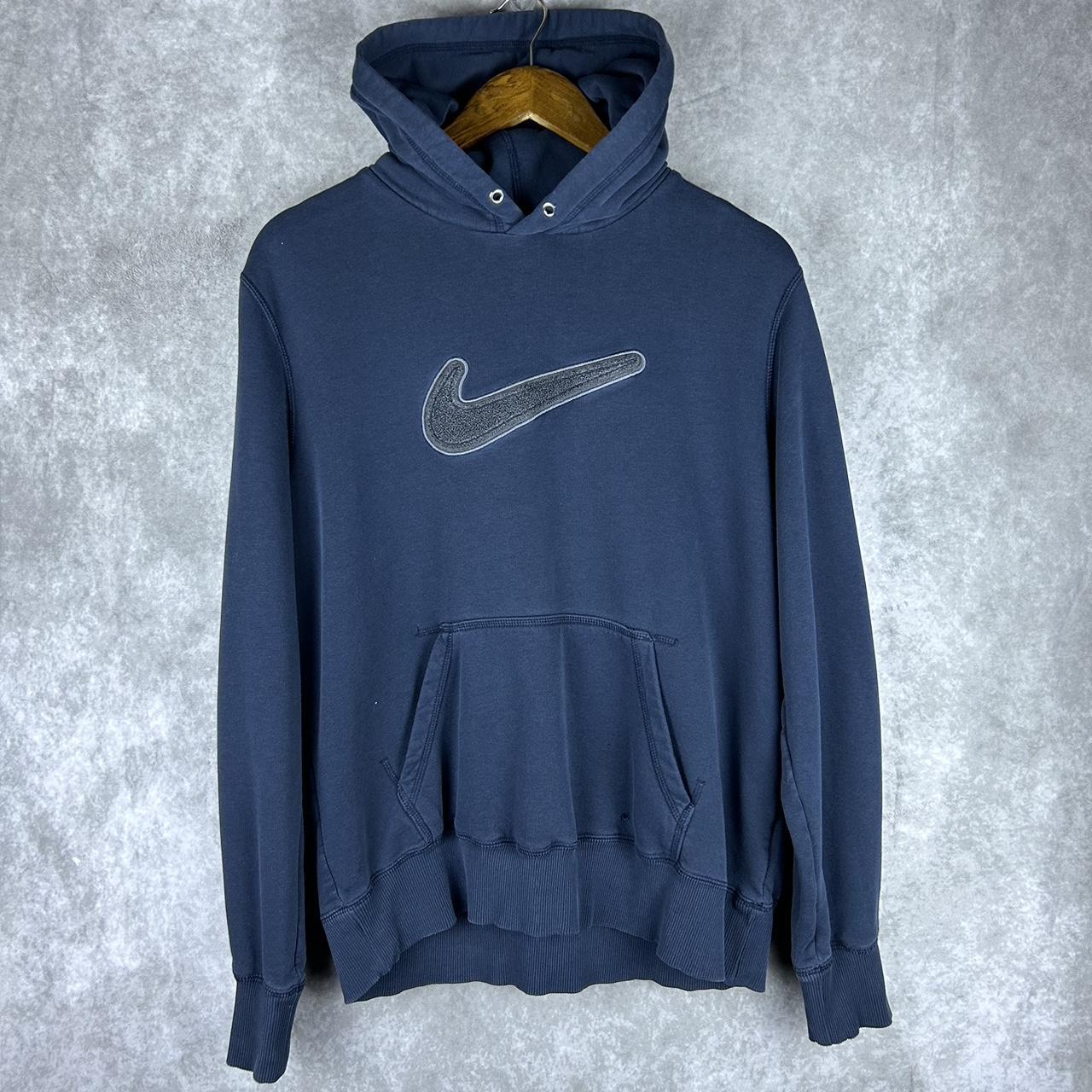 Vintage Nike Center Swoosh NY Yankees Hoodie 22 x - Depop